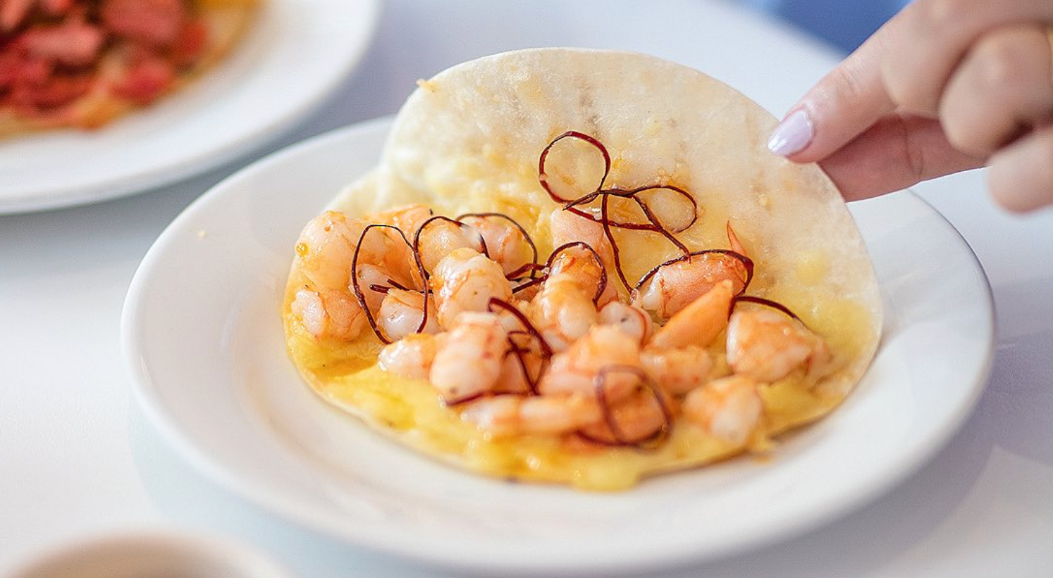 taco de camarón mi gusto es